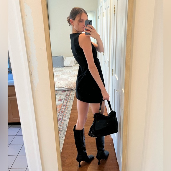 Zara black mini dress NWT - Picture 3 of 8